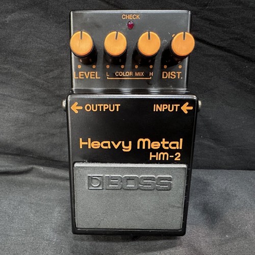 Pédale effet boss - d'effet, hm-2