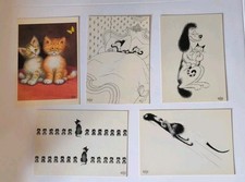 Lot 5 Cartes Postales Albert