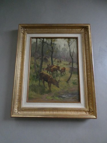 Huile sur toile rotig - toile,