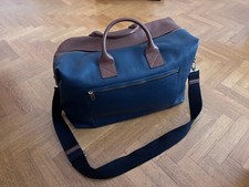 Sac de voyage / week-end Marc Jacobs bicolore (marron et bleu)