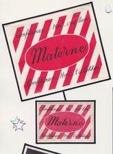 Ancienne étiquette allumettes