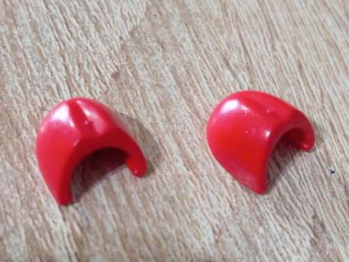 Playmobil épaules rouges - playmobil, x2