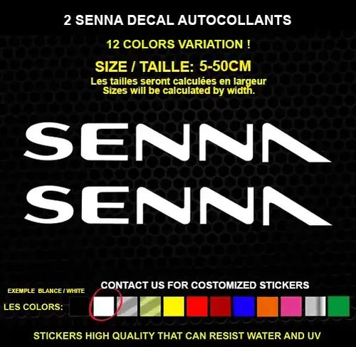 Senna autocollant - senna,