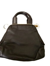 Très Beau sac Cuir Brun Paule