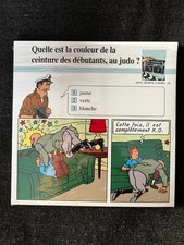 LOT 20 FICHES ATLAS TINTIN