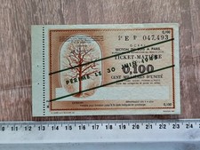 BILLET MATIERE 0.100 UNITE