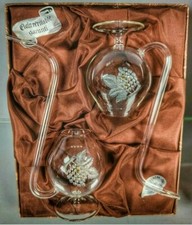 Paire VERRES A VIN Souffles