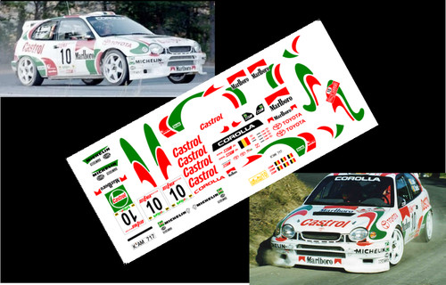 Decals toyota corolla - [decals, 1/43]