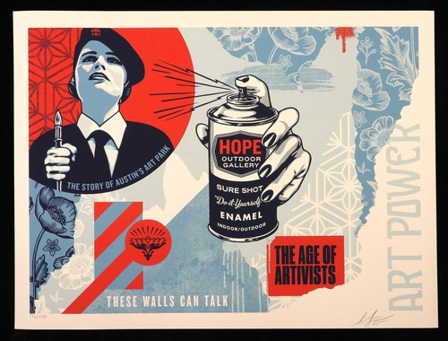 Shepard fairey hope - fairey,