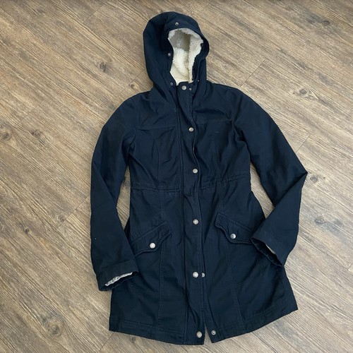 Hollister navy blue sherpa - blue,