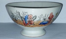 BOL DECOR AU CHINOIS VASE COUPE KELLER ET GUERIN LUNEVILLE