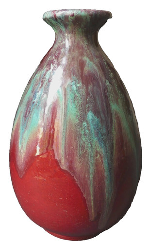 Vase art déco céramique - vase,
