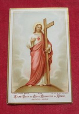  Sacré - Coeur de Jesus  : Image Pieuse   !