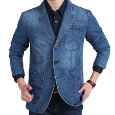 Jeans Hommes Veste Haut Jean