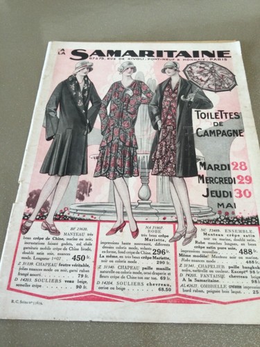 Catalogue samaritaine - catalogue, la