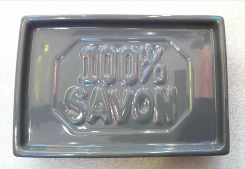 Porte savon céramique gris - savon, en