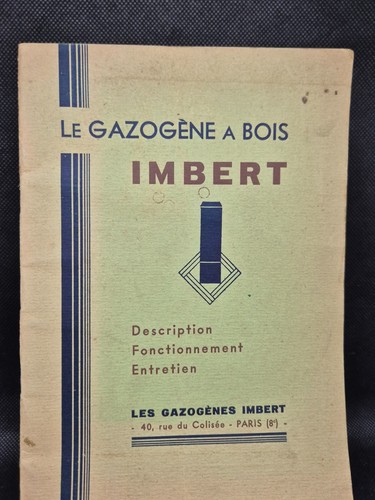 Ancien livret gazogène à - ancien,