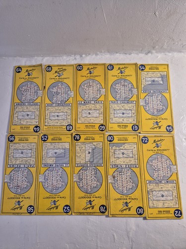 Lot cartes routieres - lot,