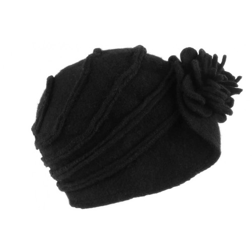 Chapeau femme hiver noir - chapeau,