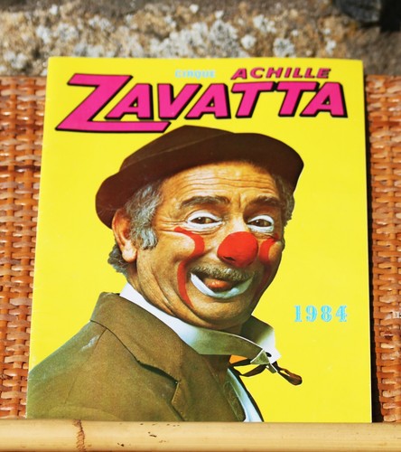 Vintage programme cirque - vintage,