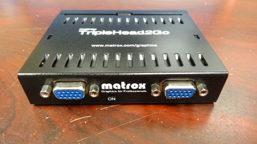 Matrox triplehead2go t2g - matrox,