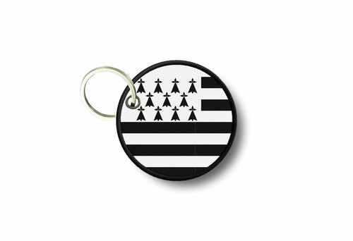 Porte cle cles clef - , brode