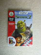 Brand NEW LEAP FROG Second Grade LeapPad Book: Shrek 2 