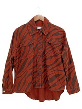 ZARA Chemisier Femme Rouille