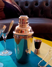 HARRODS - SHAKER à Cocktails - Métal Argenté -