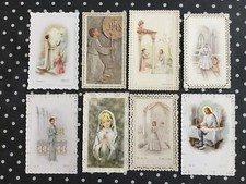 Huit images pieuses façon