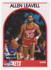 1989-90 NBA Hoops #77 Allen Leavell / Houston Rockets
