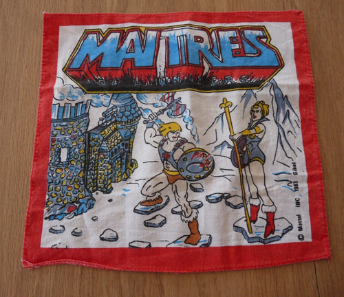 Ancien carre tissu - carre, musclor