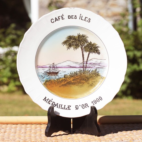 Ancienne assiette publicitaire