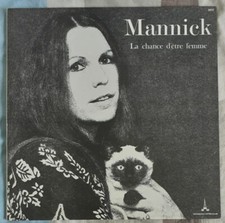 MANNICK LA CHANCE D'ÊTRE UNE FEMME FRENCH LP GATEFOLD COVER Az 1977