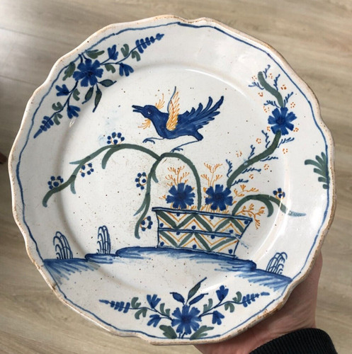 Belle assiette faience - belle,