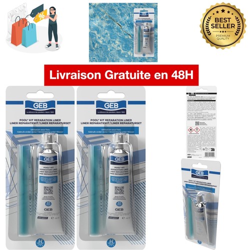 Kit réparation liner piscine - kit,