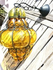 LANTERNE VENITIENNE EN VERRE