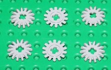 Lego Technic 6 Engrenages:Gear 14 Tooth Bevel ref 4143 set 8868 8862 8854 8880