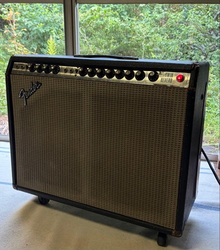 Fender twin reverb - twin, silver