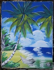 tableau haïtien signé