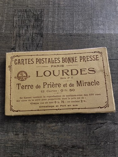 Carnet cartes postales - carnet,