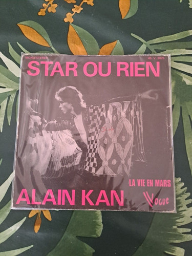 Alain kan star rien 45t - star,