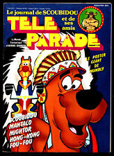 TELE PARADE n°12 ¤ 1979 ¤ SCOUBIDOU/MIGHTOR ¤ AVEC LE POSTER CALENDRIER