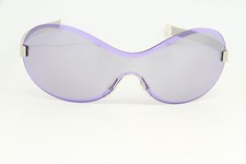 COURREGES PARIS AC 007 AY Steel Metal Women Sunglasses PC Purple Lens Italy 20-9