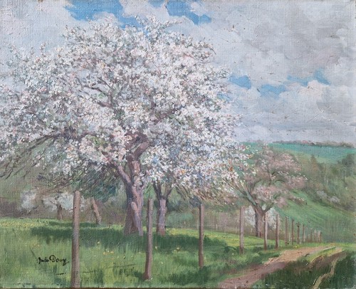 Tableau peinture huile sur - huile,