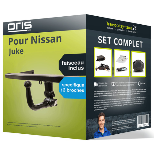 Attelage pour nissan juke - pour,