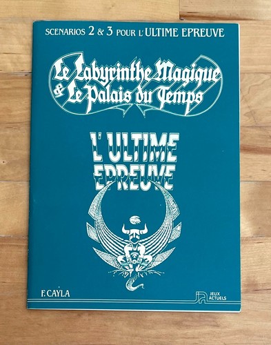 Ultime epreuve jdr - l'ultime,