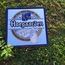 Grand Miroir publicitaire Hoegaarden Bière en TBE