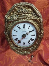 antique Morbier comtoise movement gong chime SG21