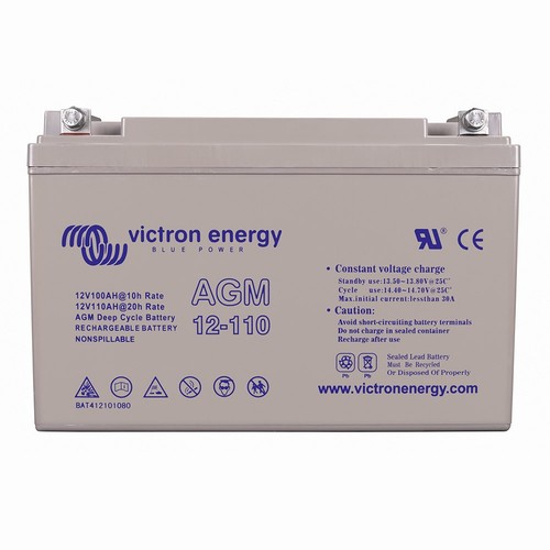 Batterie victron agm 12v 110ah - batterie,